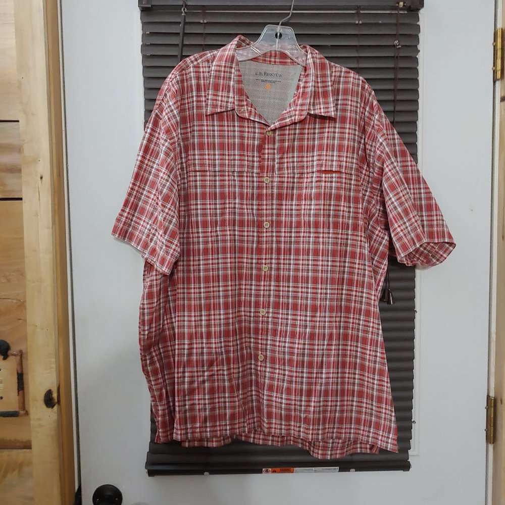 G H Bass & co. mans button down shirt  size xxl